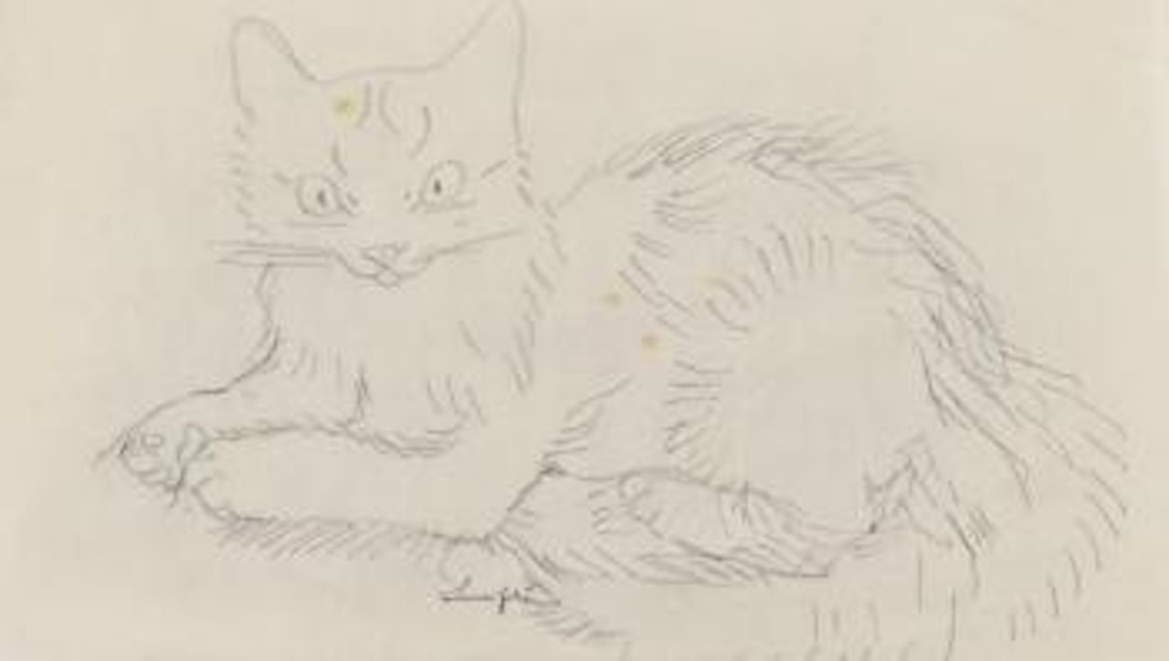 Petit chat by Leonard Tsuguharu Foujita