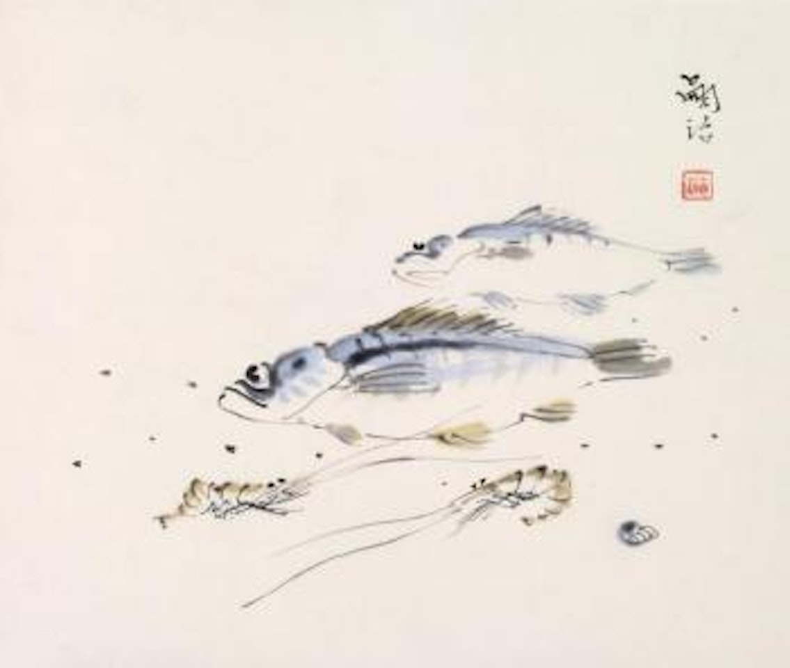 Poissons et crustaces by Leonard Tsuguharu Foujita