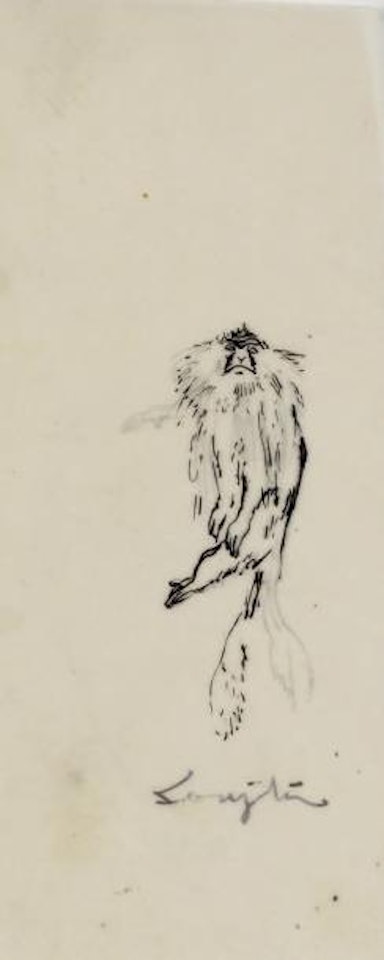 Le singe by Leonard Tsuguharu Foujita
