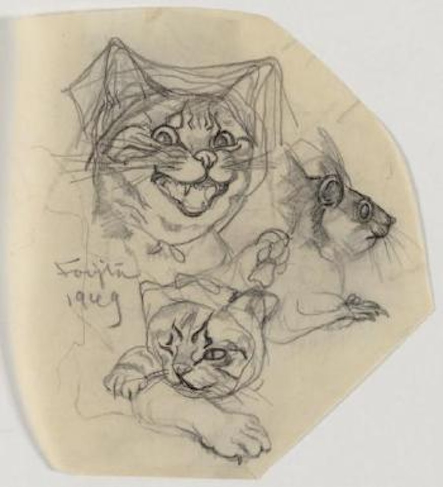 Études d'animaux by Leonard Tsuguharu Foujita