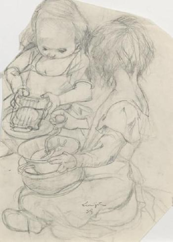 Petites cuisinières by Leonard Tsuguharu Foujita