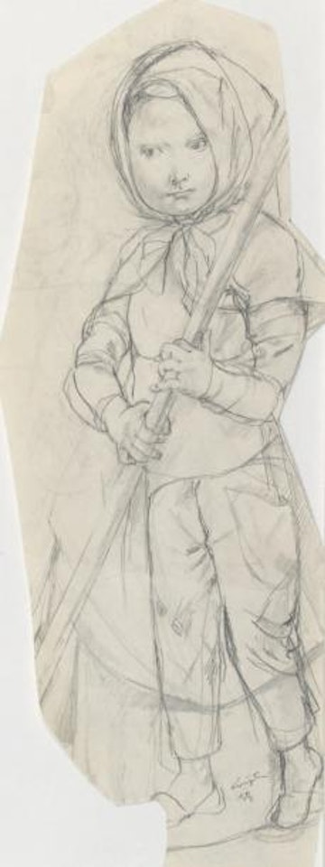 Petite balayeuse by Leonard Tsuguharu Foujita