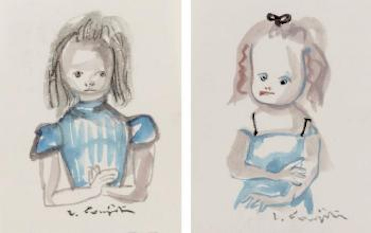 Petite fille modèle. Petite fille modèle by Leonard Tsuguharu Foujita