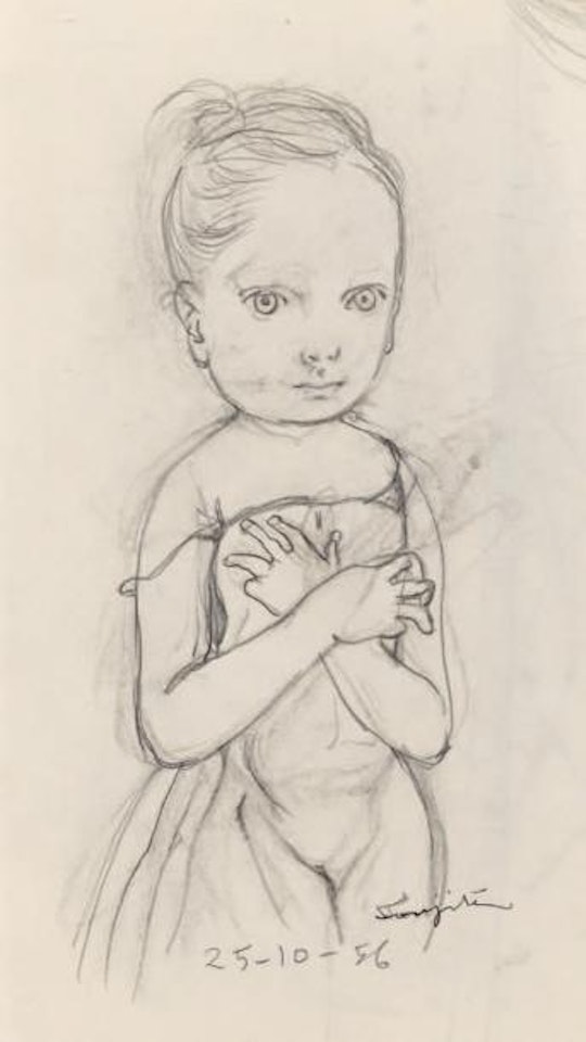 Fillette by Leonard Tsuguharu Foujita