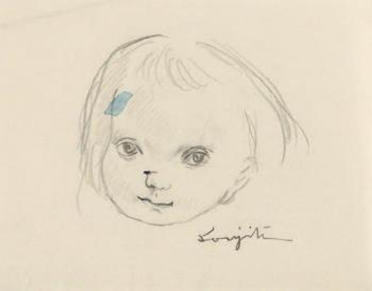 Visage d'enfant by Leonard Tsuguharu Foujita