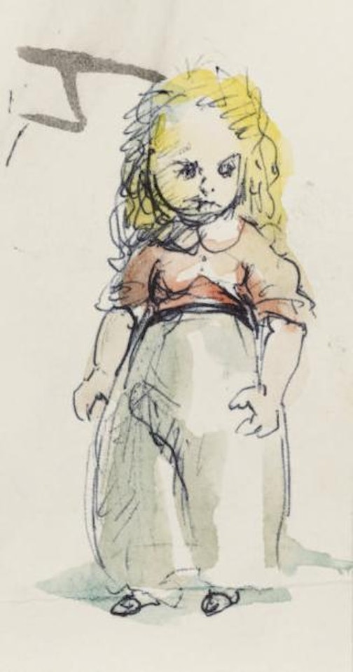 Fillette by Leonard Tsuguharu Foujita