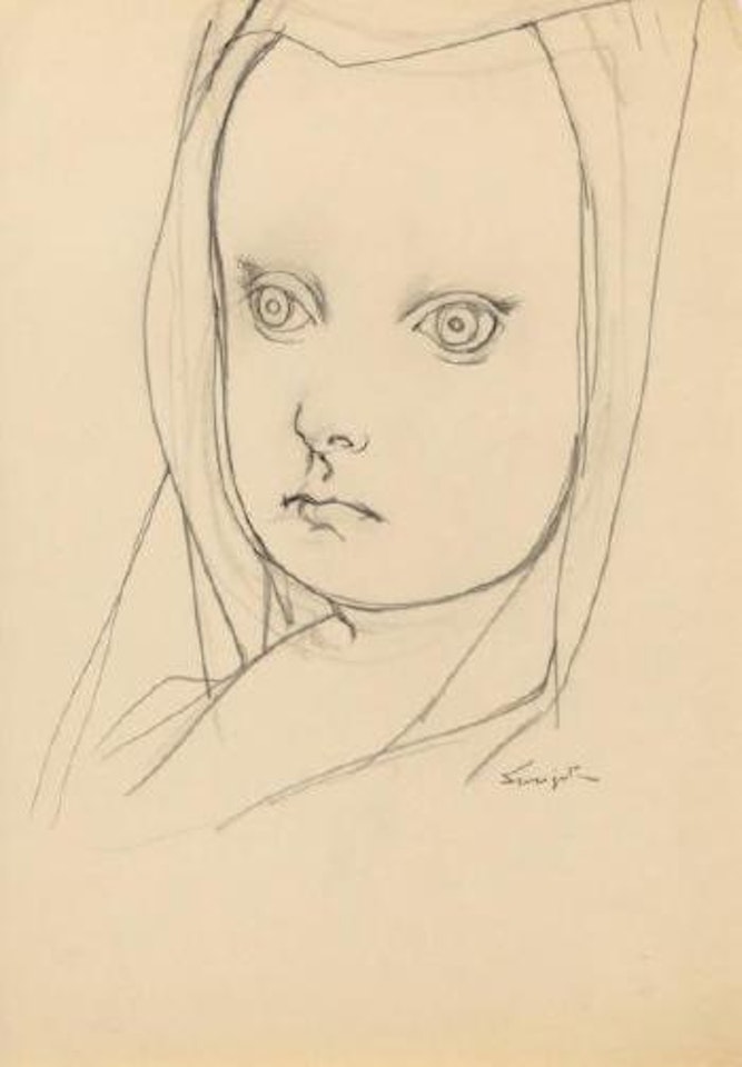 Enfant by Leonard Tsuguharu Foujita