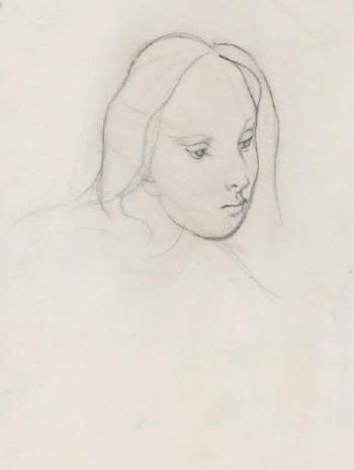 Visae de jeune fille by Leonard Tsuguharu Foujita