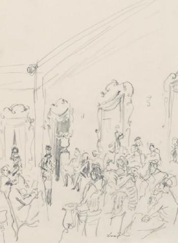 Le defile by Leonard Tsuguharu Foujita