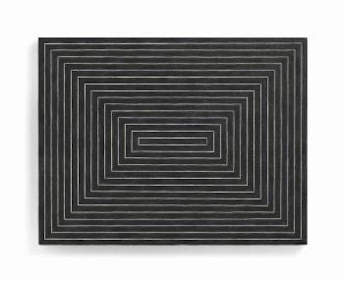 Frank Stella, "Tomlinson Court Park," 1959 by Richard Pettibone