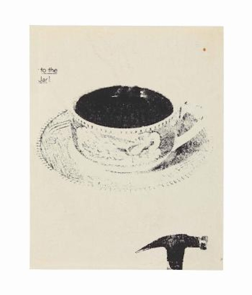 Cup of Coffee and Hammer (Container Corporation of America) by Andy Warhol