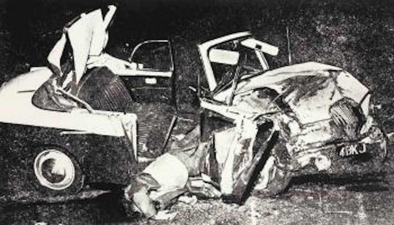 Car Crash by Andy Warhol