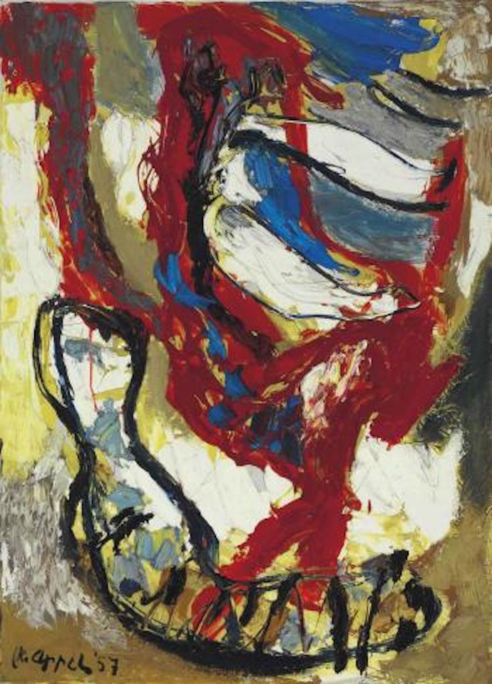 Cock Victorious by Karel Appel