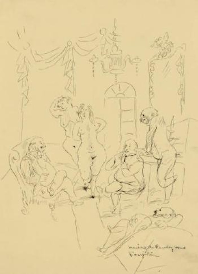 Maison de rendez-vous by Leonard Tsuguharu Foujita