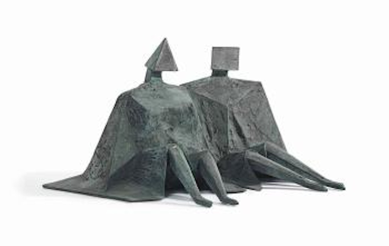 Sitting Couple II by Lynn Chadwick