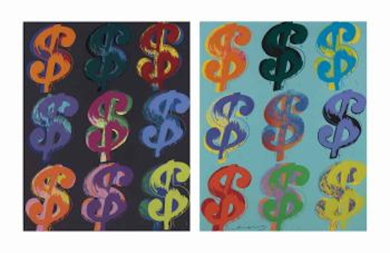 Dollar Sign by Andy Warhol