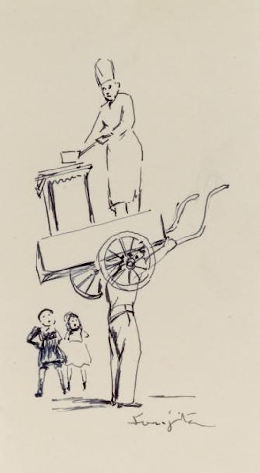 Le cuisinier equilibriste by Leonard Tsuguharu Foujita
