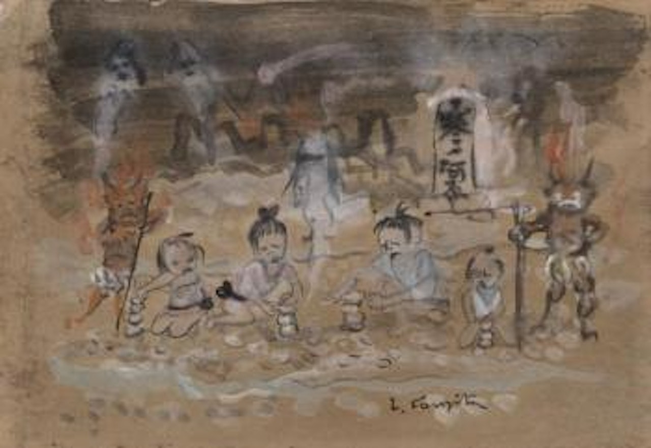 Danse macabre by Leonard Tsuguharu Foujita