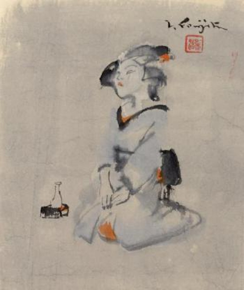 Geisha by Leonard Tsuguharu Foujita