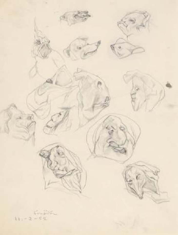 Monstres et animaux infernaux by Leonard Tsuguharu Foujita