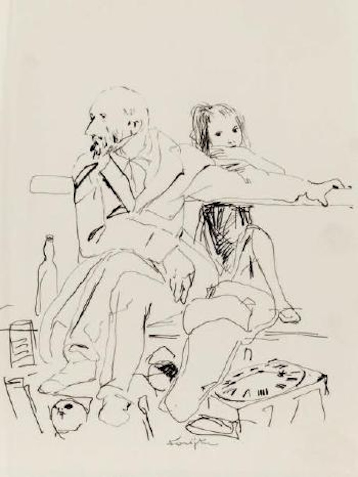 Les méchants by Leonard Tsuguharu Foujita