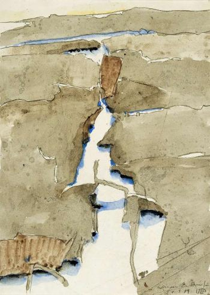 Wiesen Entwurf by Horst Janssen