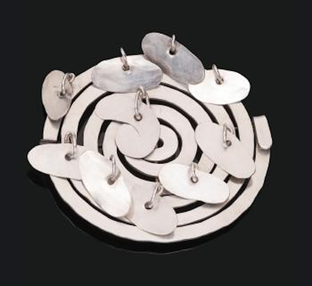 Spiral And Ten Brooch by Alexander Calder