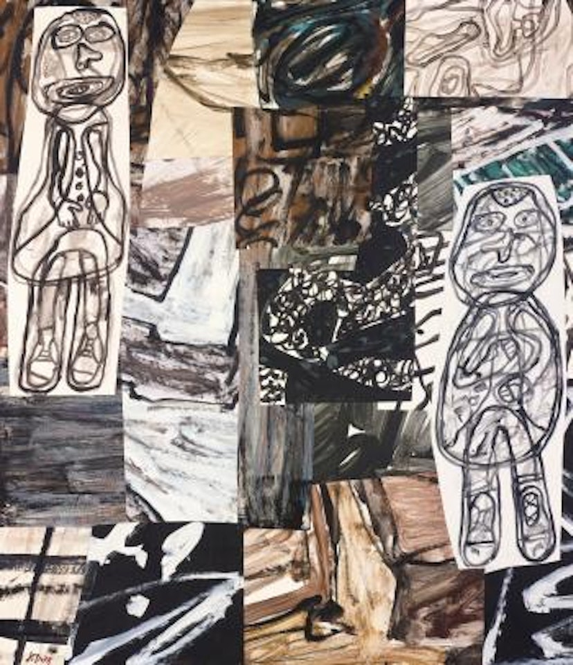 Site à La Source by Jean Dubuffet