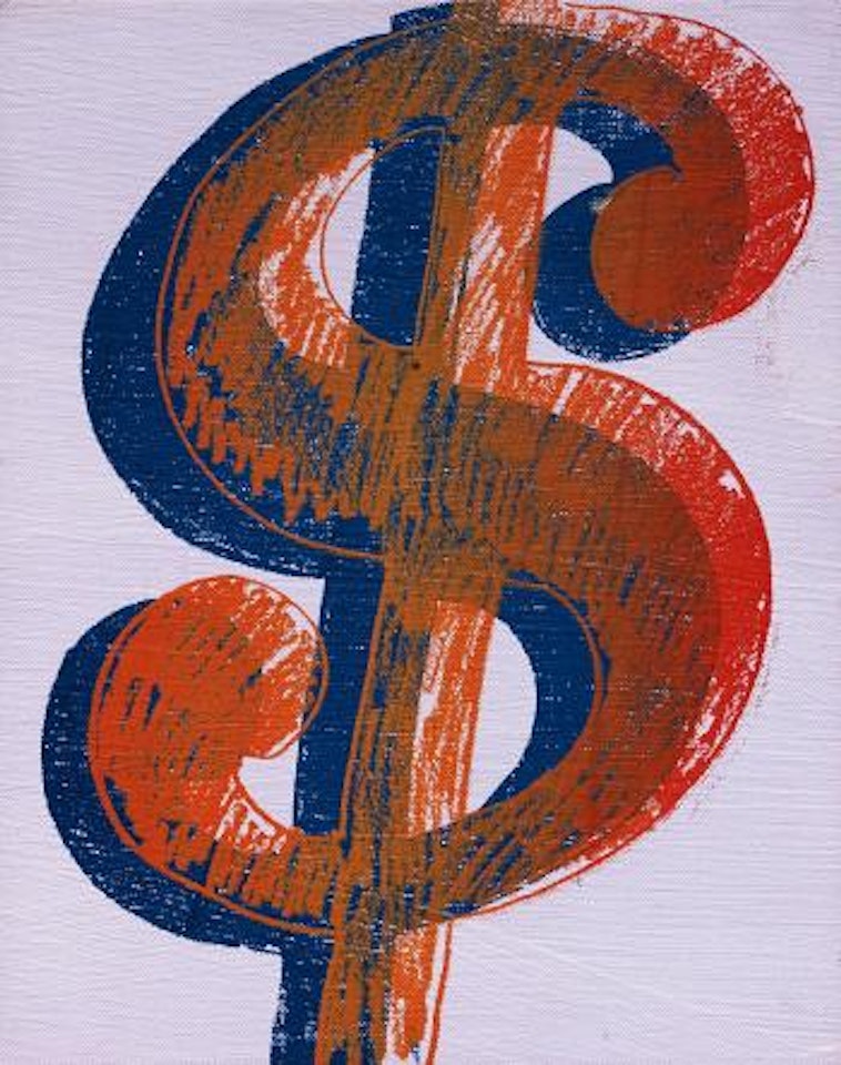 Dollar Sign by Andy Warhol