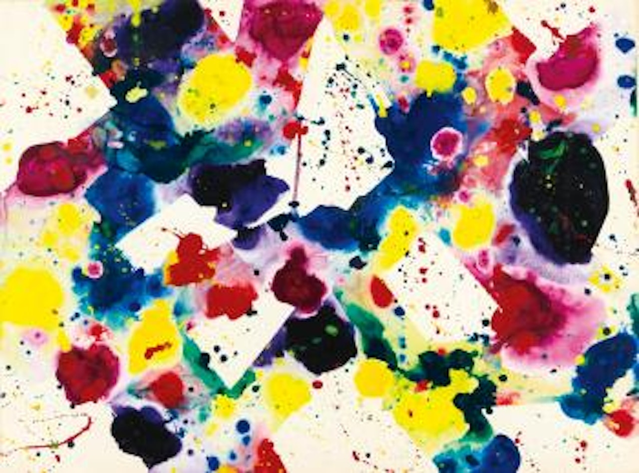 Yellow Snap by Sam Francis