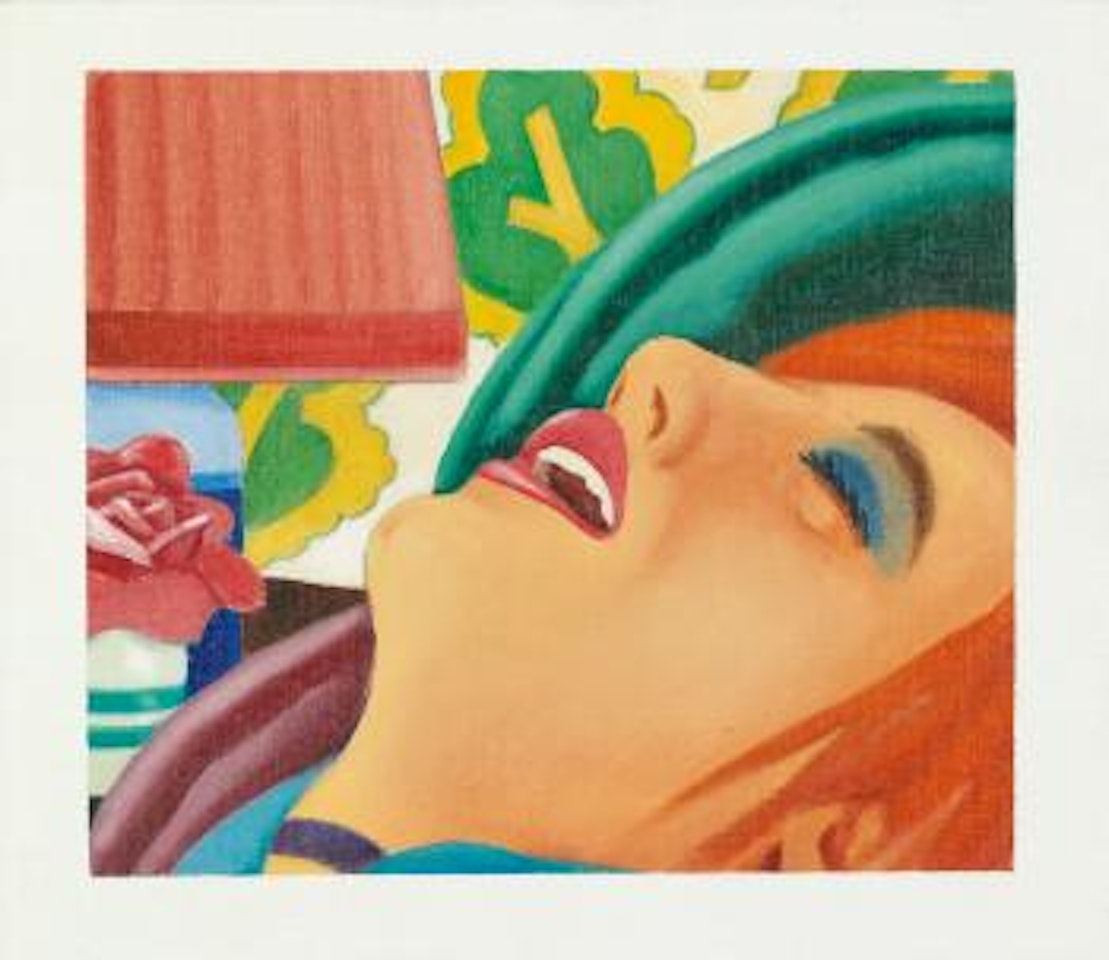 Study For Bedroom Painting by Tom Wesselmann