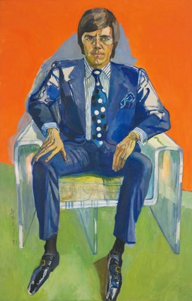 Timothy Collins by Alice Neel