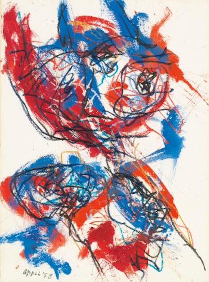 Oiseaux Volants by Karel Appel