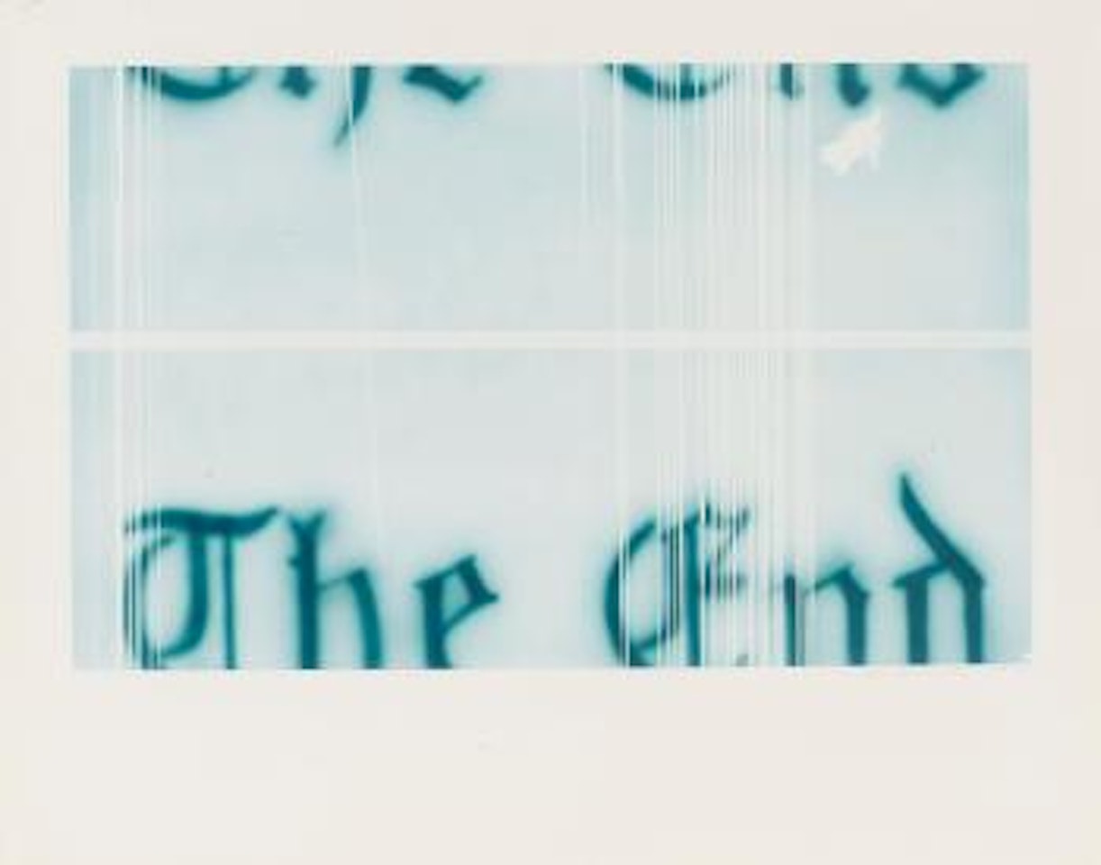 The End #10 by Ed Ruscha