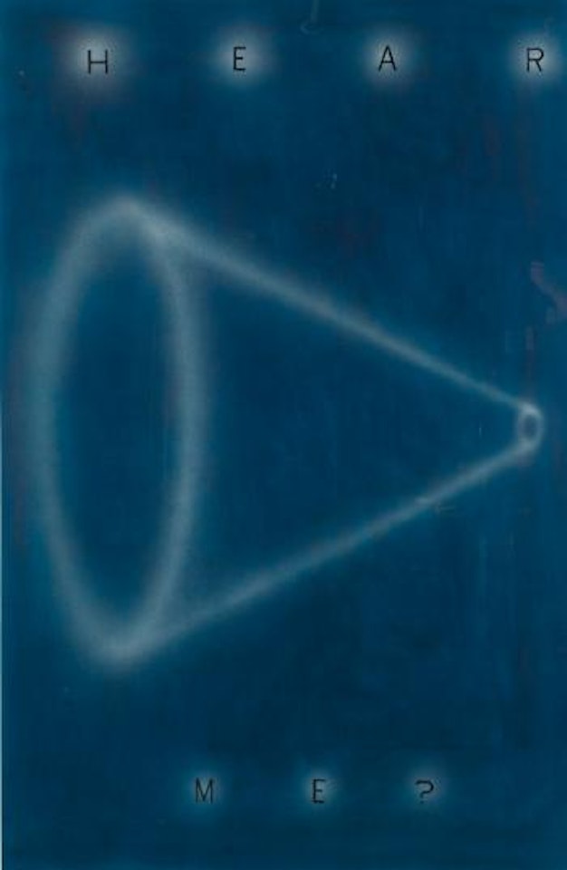 Hear Me? by Ed Ruscha