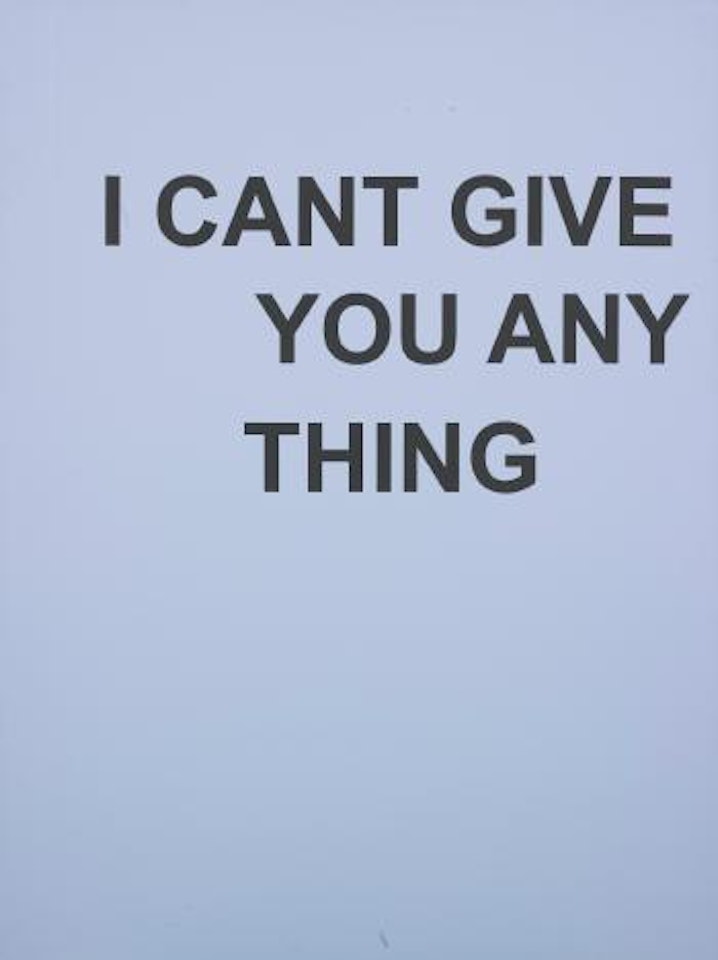 Untitled (Anything) by Adam McEwen