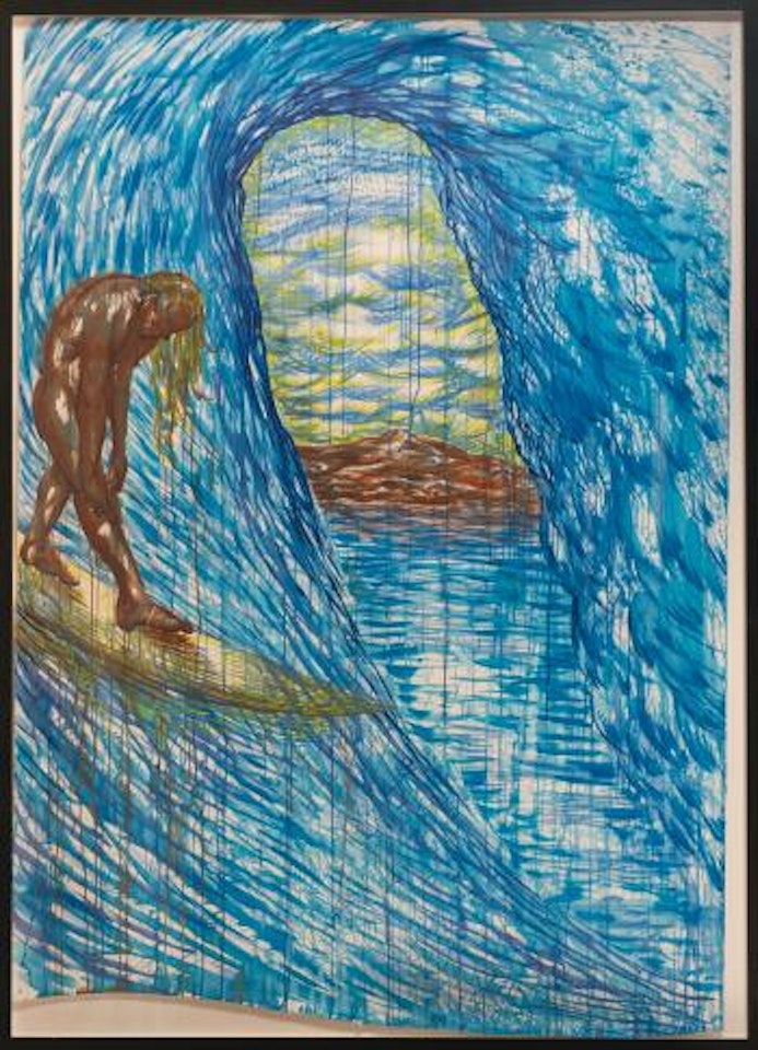 No Title (The Thing Cannot Be Seen) by Raymond Pettibon