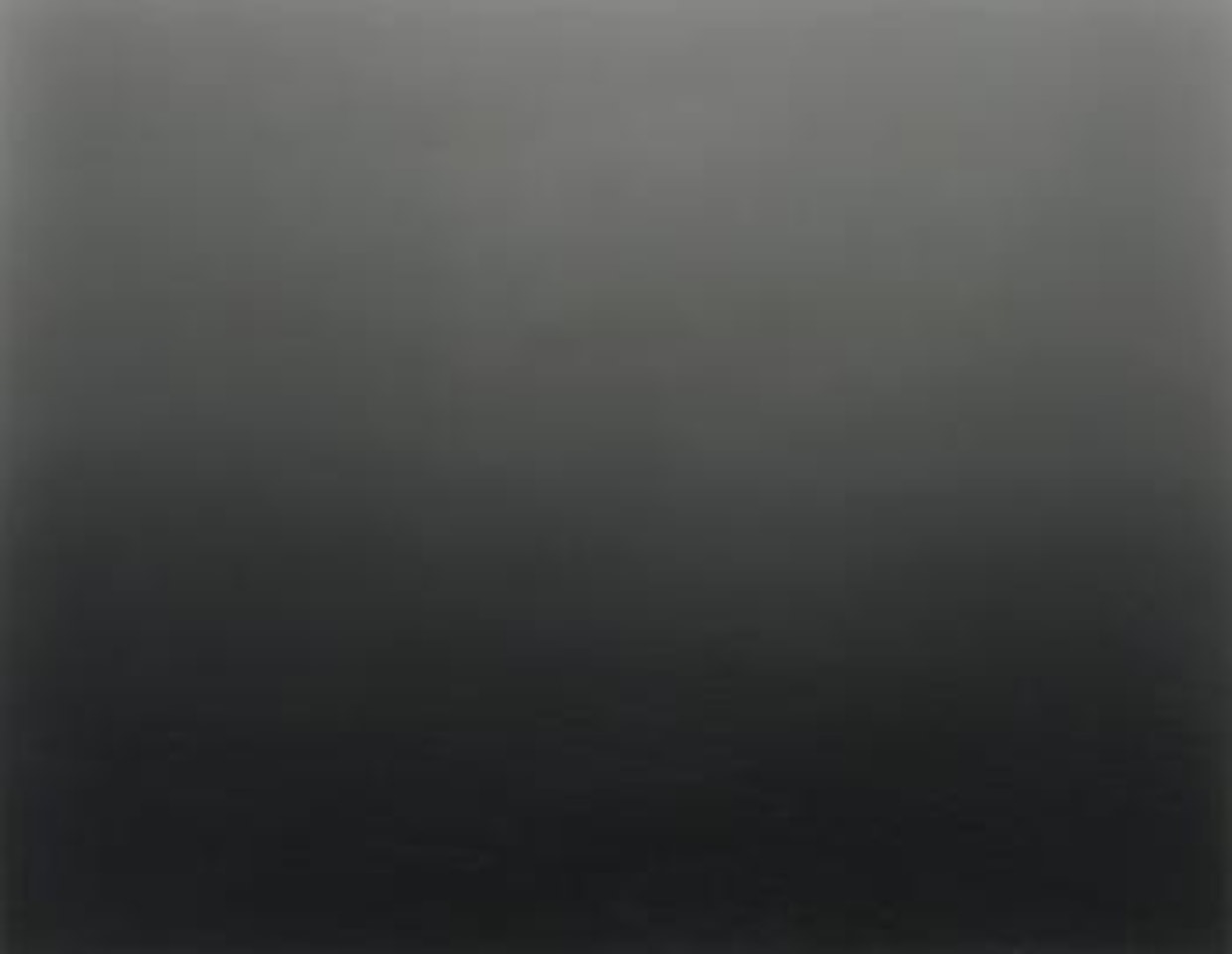 North Pacific Ocean, Mt. Tamalpais by Hiroshi Sugimoto