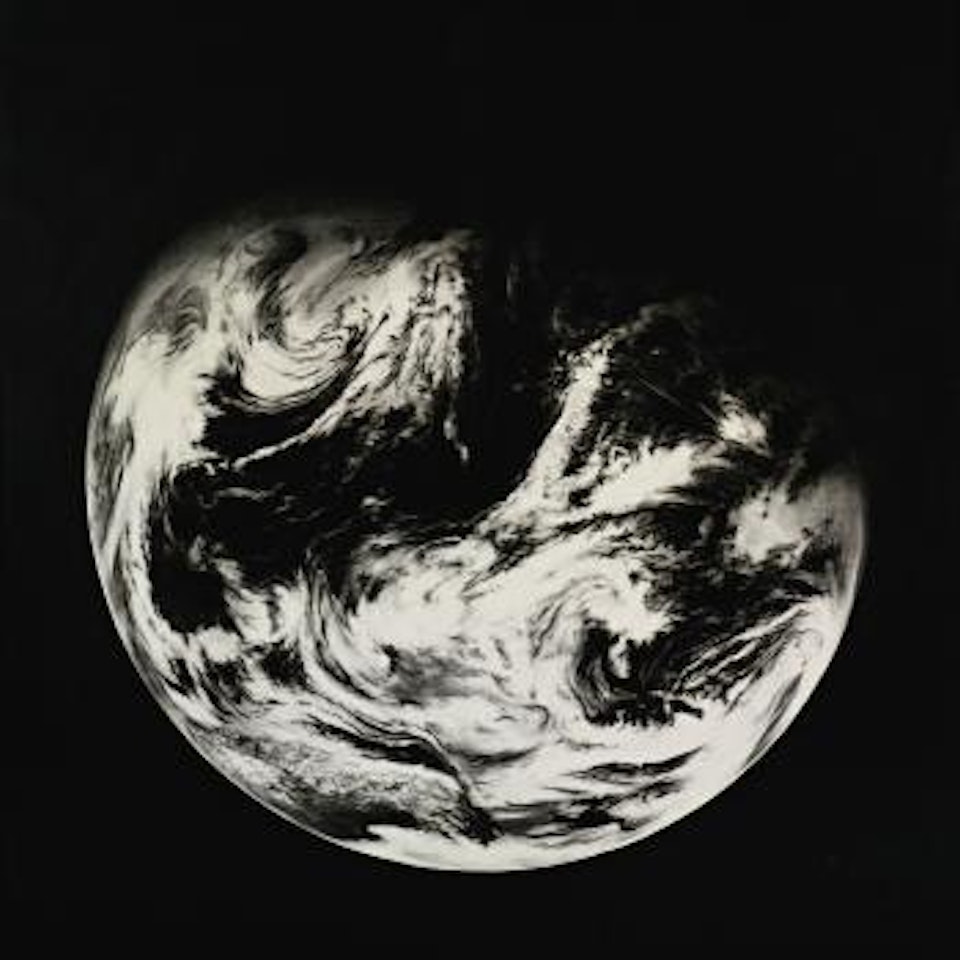 Untitled (Home, Earth 4) by Robert Longo