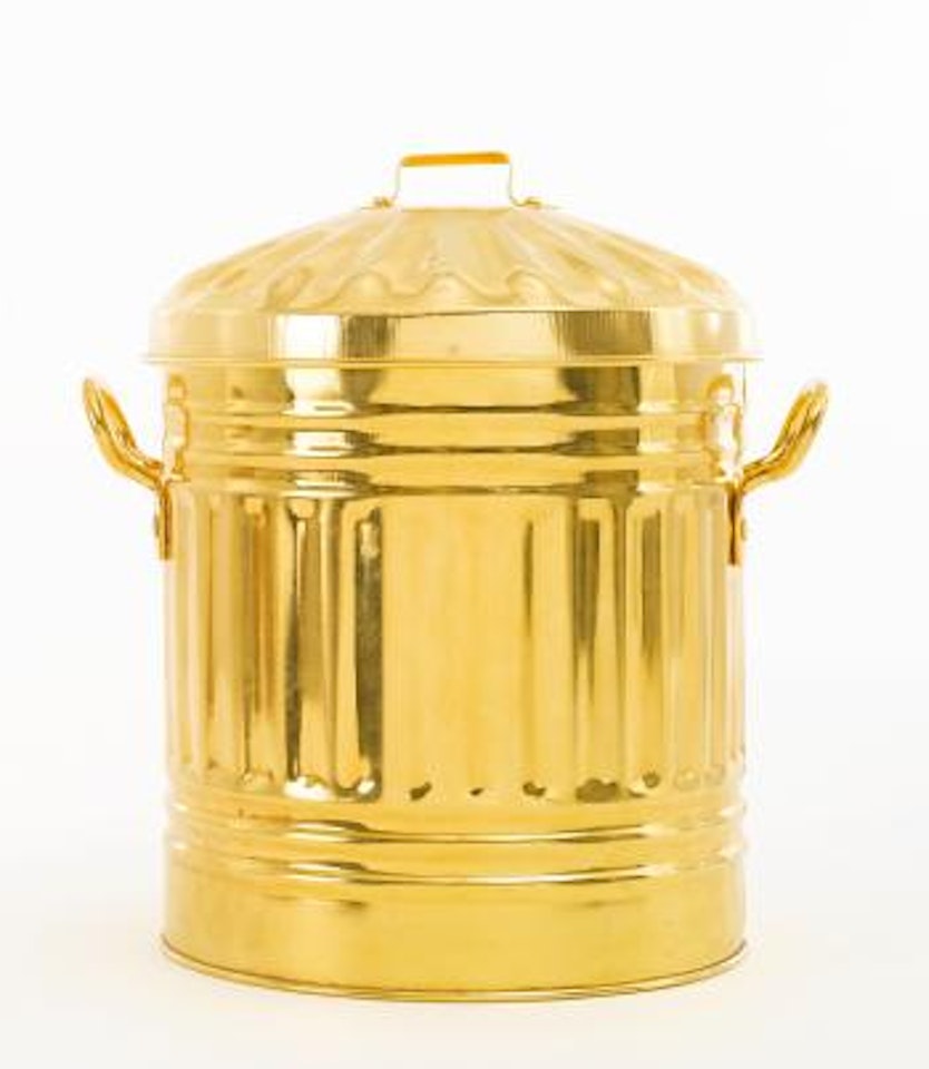 Garbage Can by Sylvie Fleury