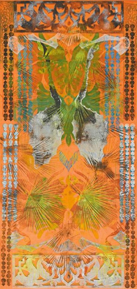 Entrance With Palms by Philip Taaffe