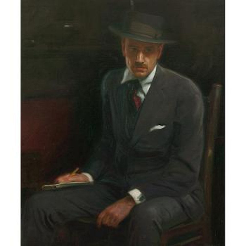 Self-portrait by Ernest Martin Hennings