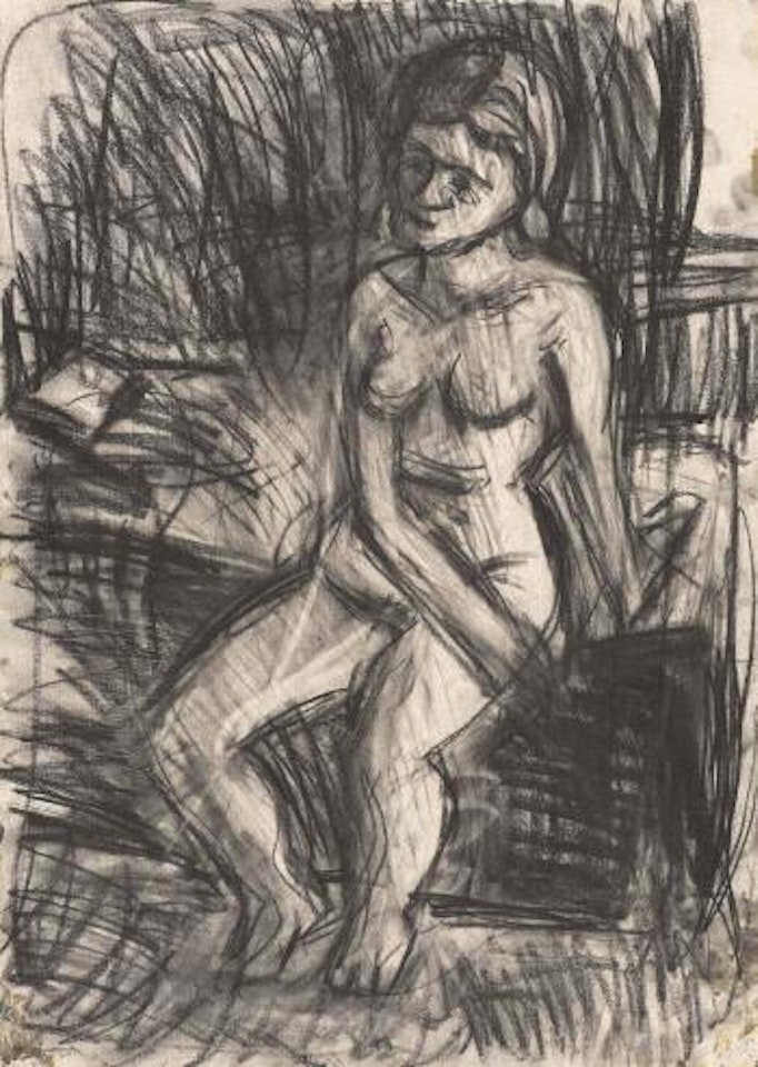 Pauline by Leon Kossoff