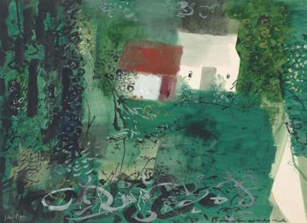 Green Landscape, Brimaston Hook, Pembrokeshire I by John Piper