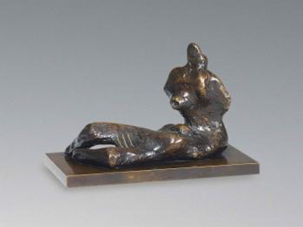 Reclining Figure: Flint by Henry Moore