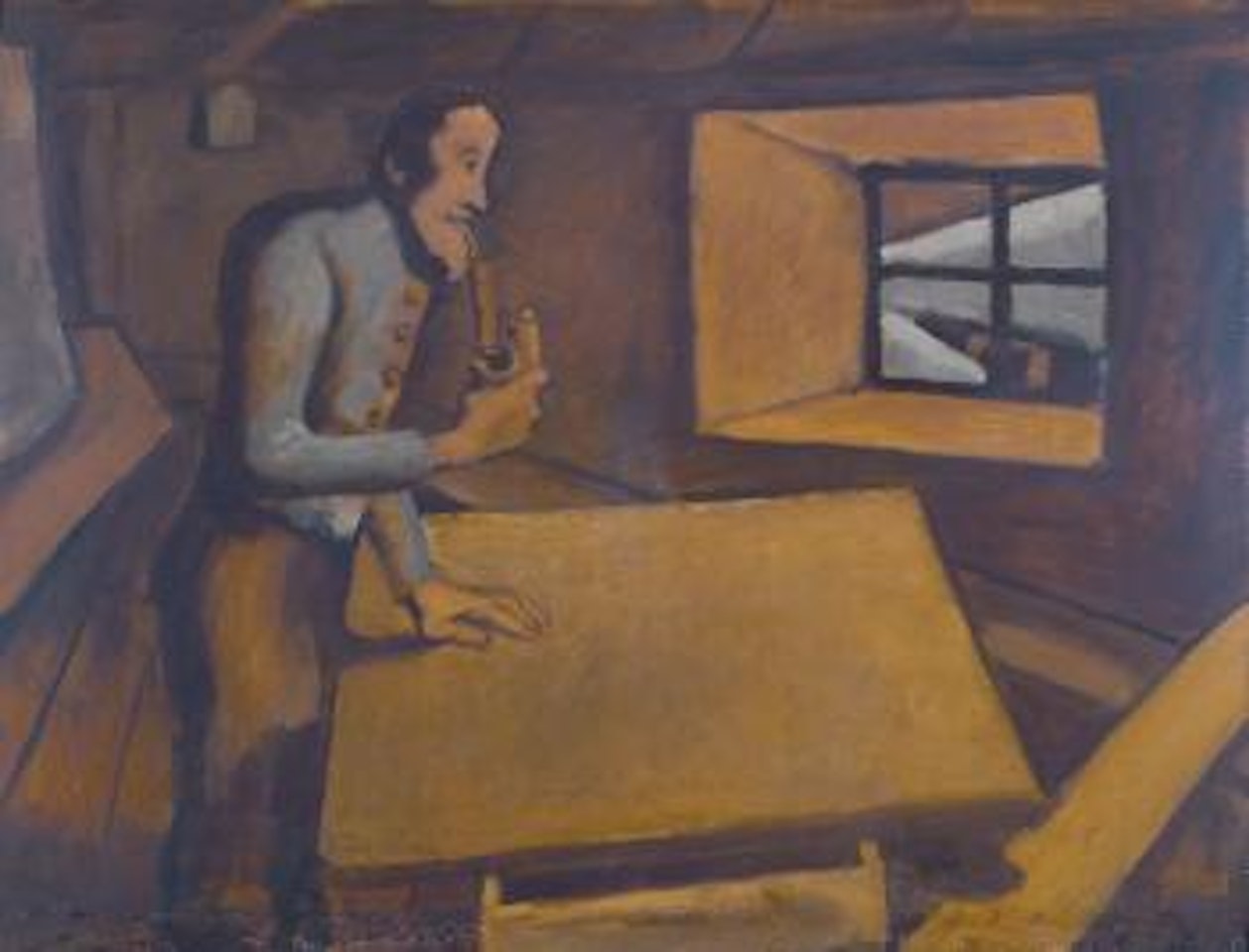 Winter by Albin Egger-Lienz
