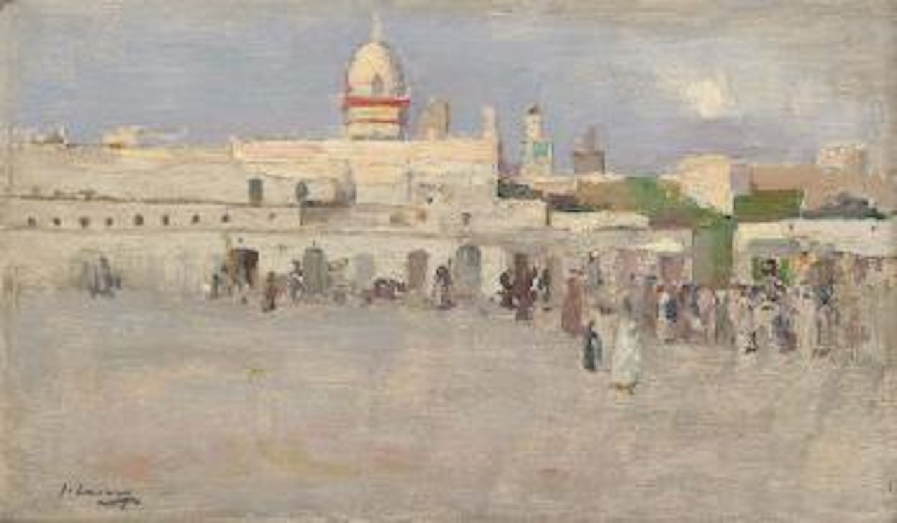 The Market Place, Tetouan by John Lavery