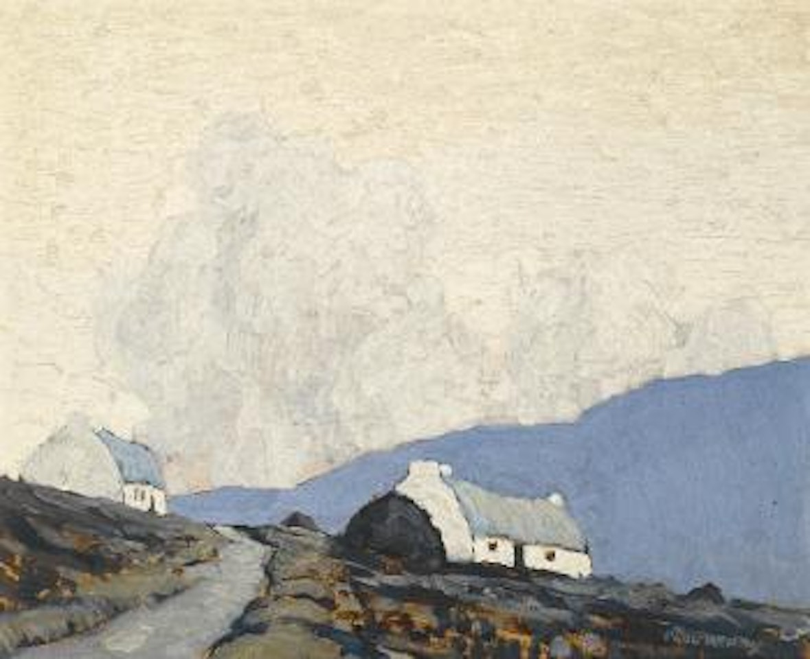 Two Cottages by Paul Henry
