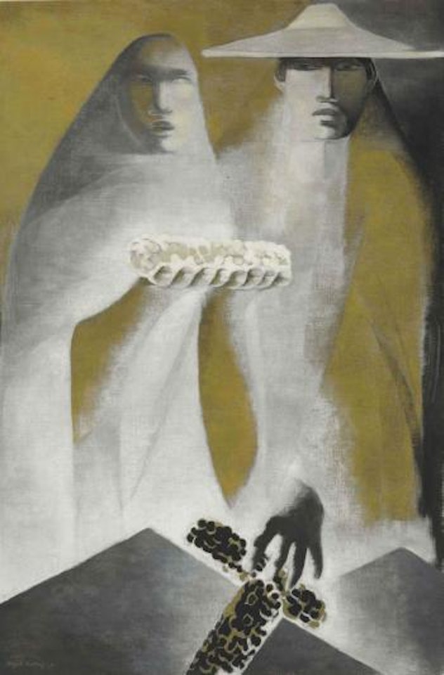 Los elotes (also known as Offering to Life) by Ricardo Martinez