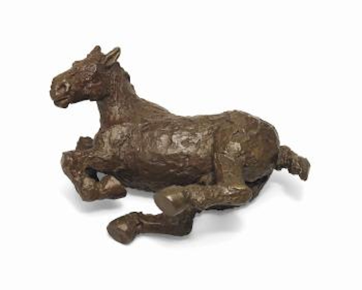 Chinese Horse II (Rolling) by Elisabeth Frink